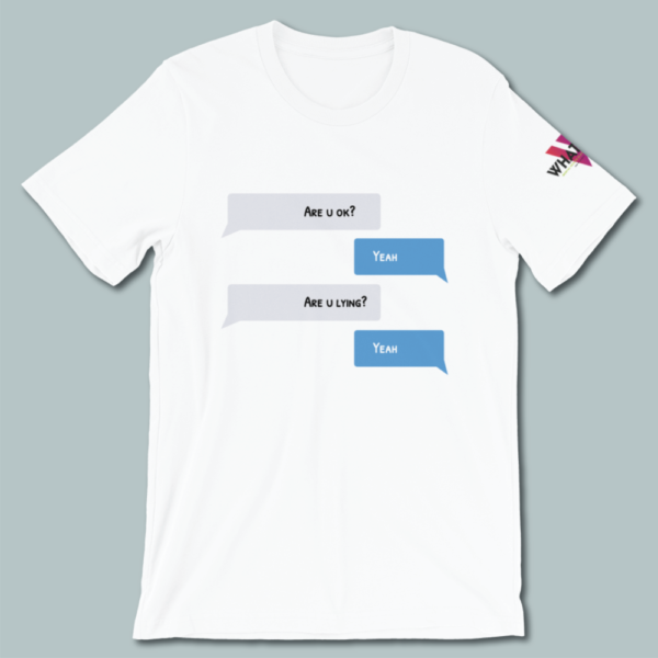 Series 1 – Mental Health | Short-Sleeve Unisex T-Shirt | Are u ok?